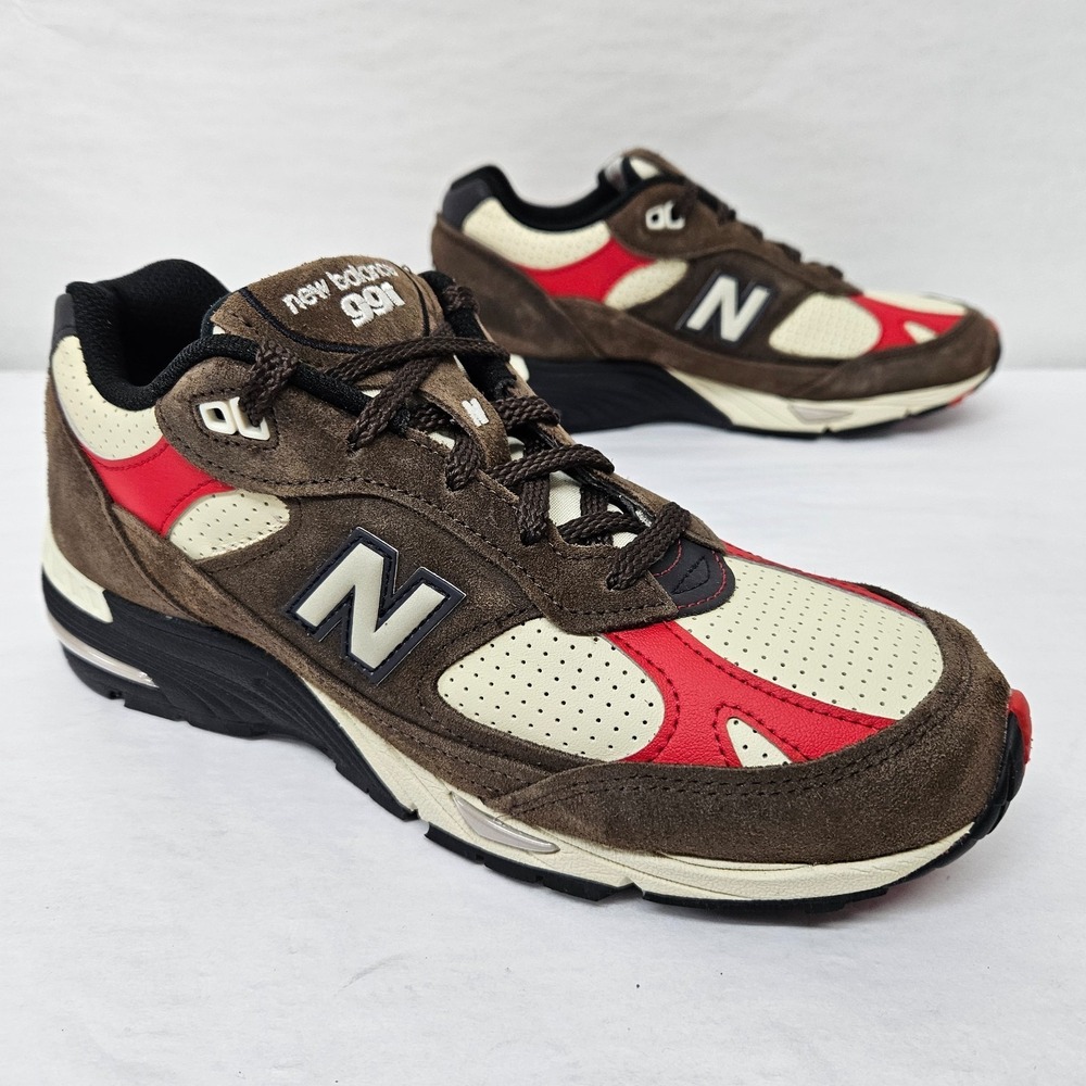 ALD X‎ New Balance 991 v1 Sneakers Made in UK W991AL1 Brown Beige Women Size 7.5